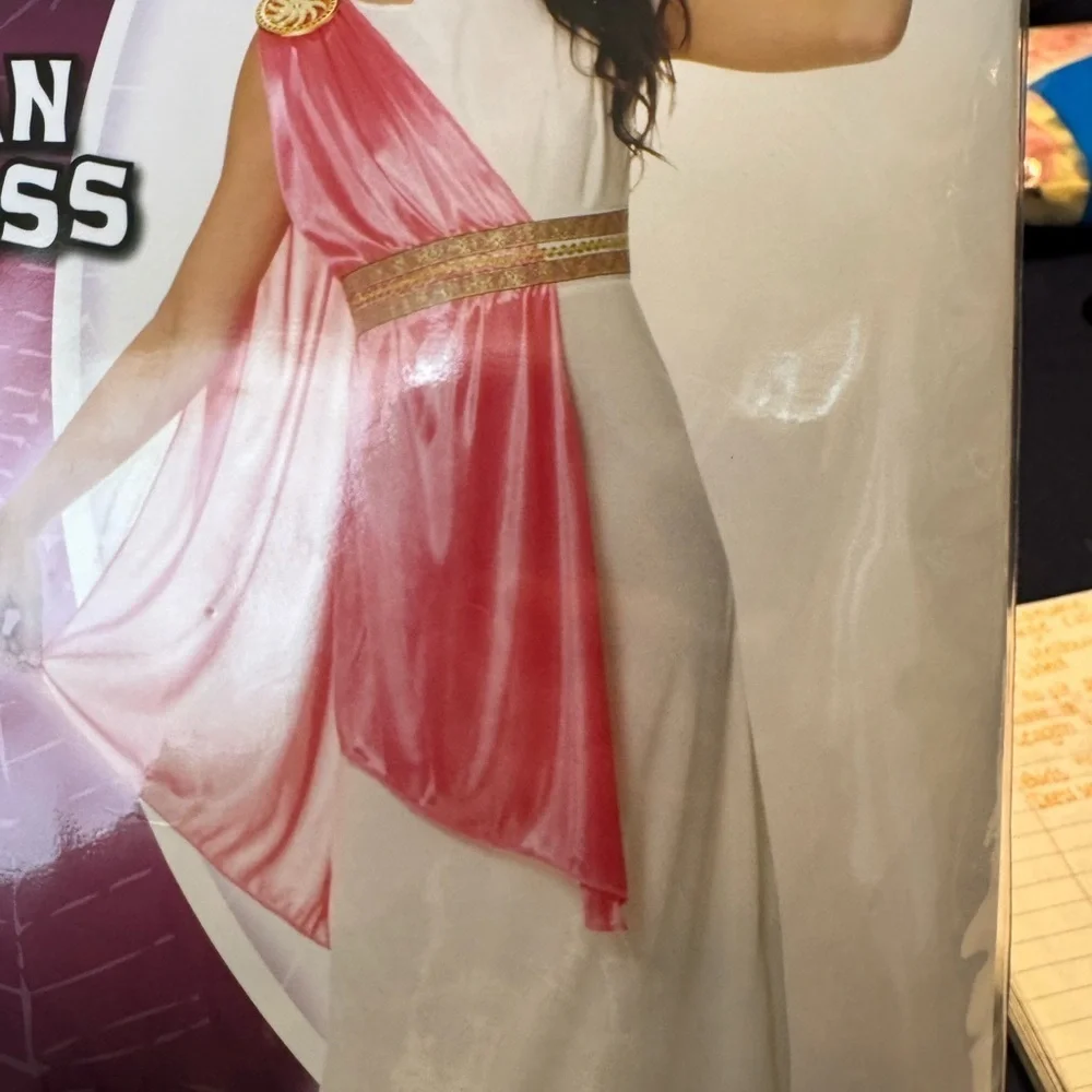 Girl’s Roman Empress Costume/Play Dress Up /Theatre Outfit Size Medium